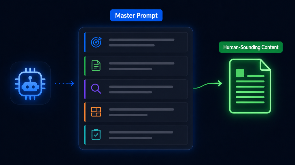 How I Brief AI to Write Industry-Specific Content That Does Not Sound Generic