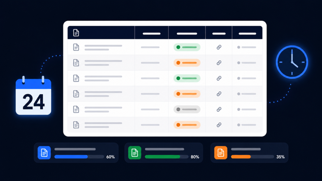 How I Build a 24-Month Blog Calendar That a Client Can Actually Follow